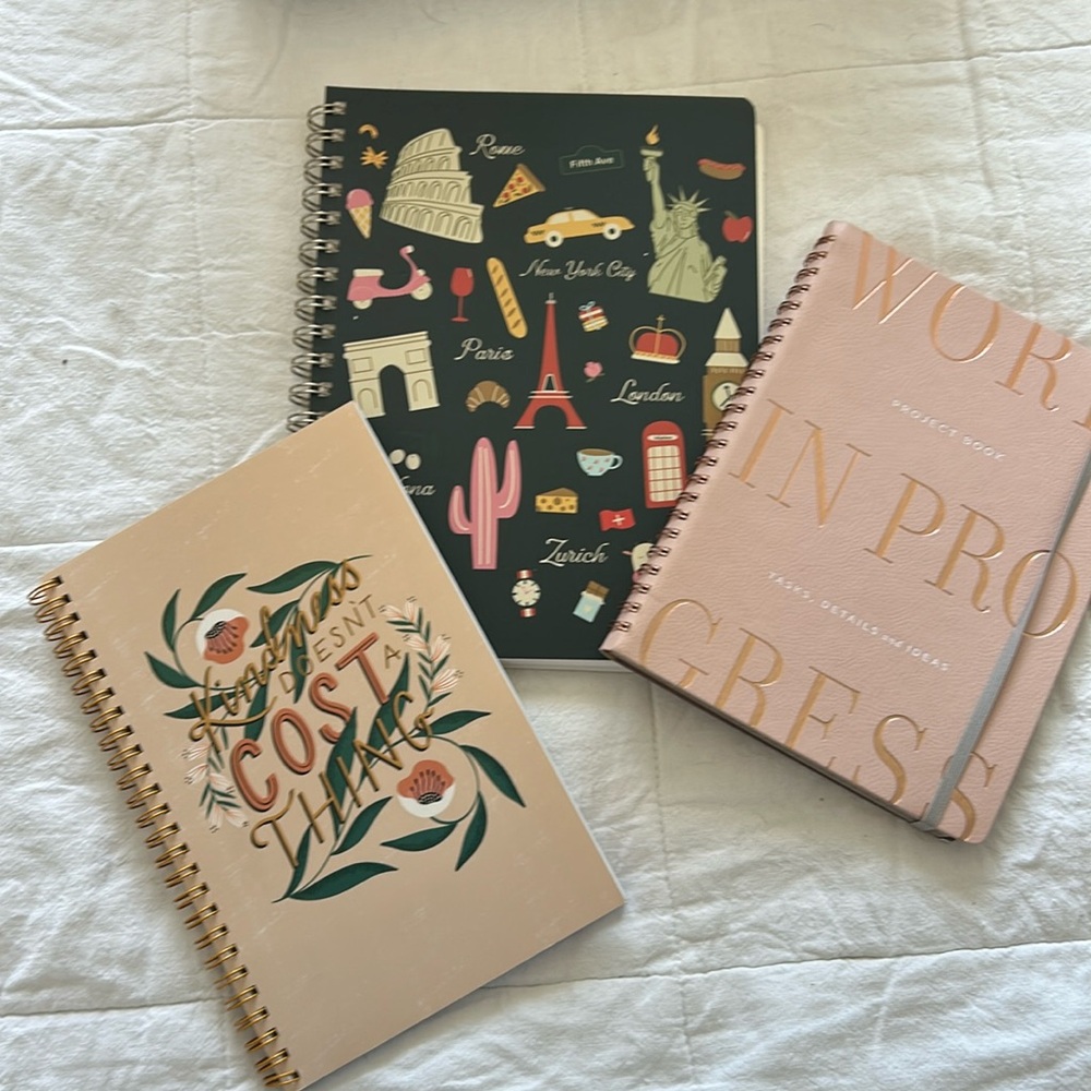 Brand New Notebook Journals and Planner